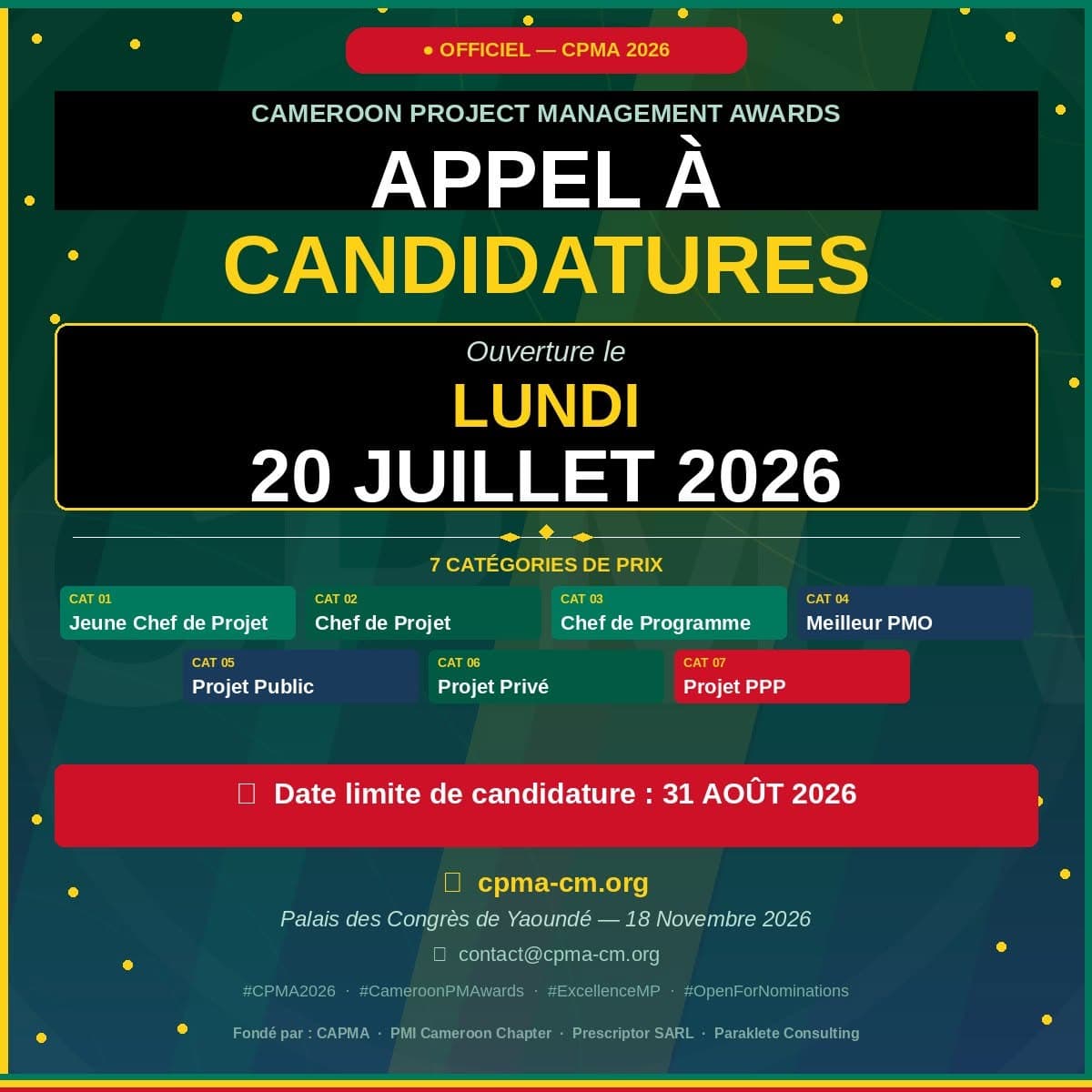 Cameroon Project Management Awards